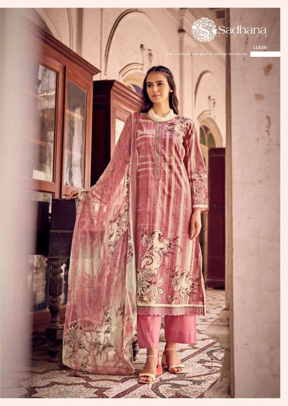 Sadhana rohi cotton dress material at wholesale price